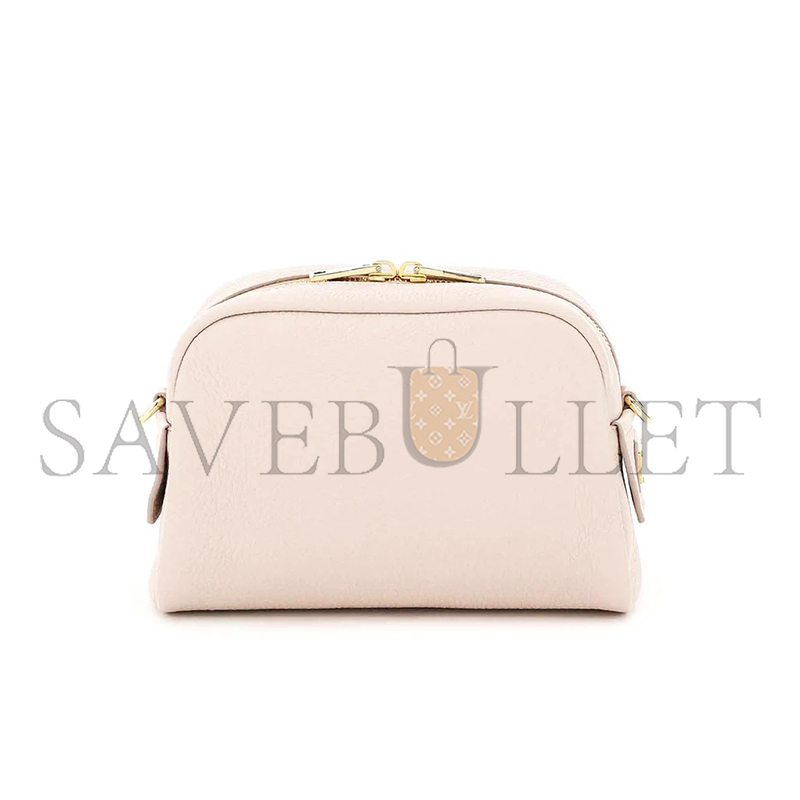 PRADA TEXTURED LEATHER SHOULDER BAG IN WATER LILY 1BH187 (20.5*13*8.5cm) 